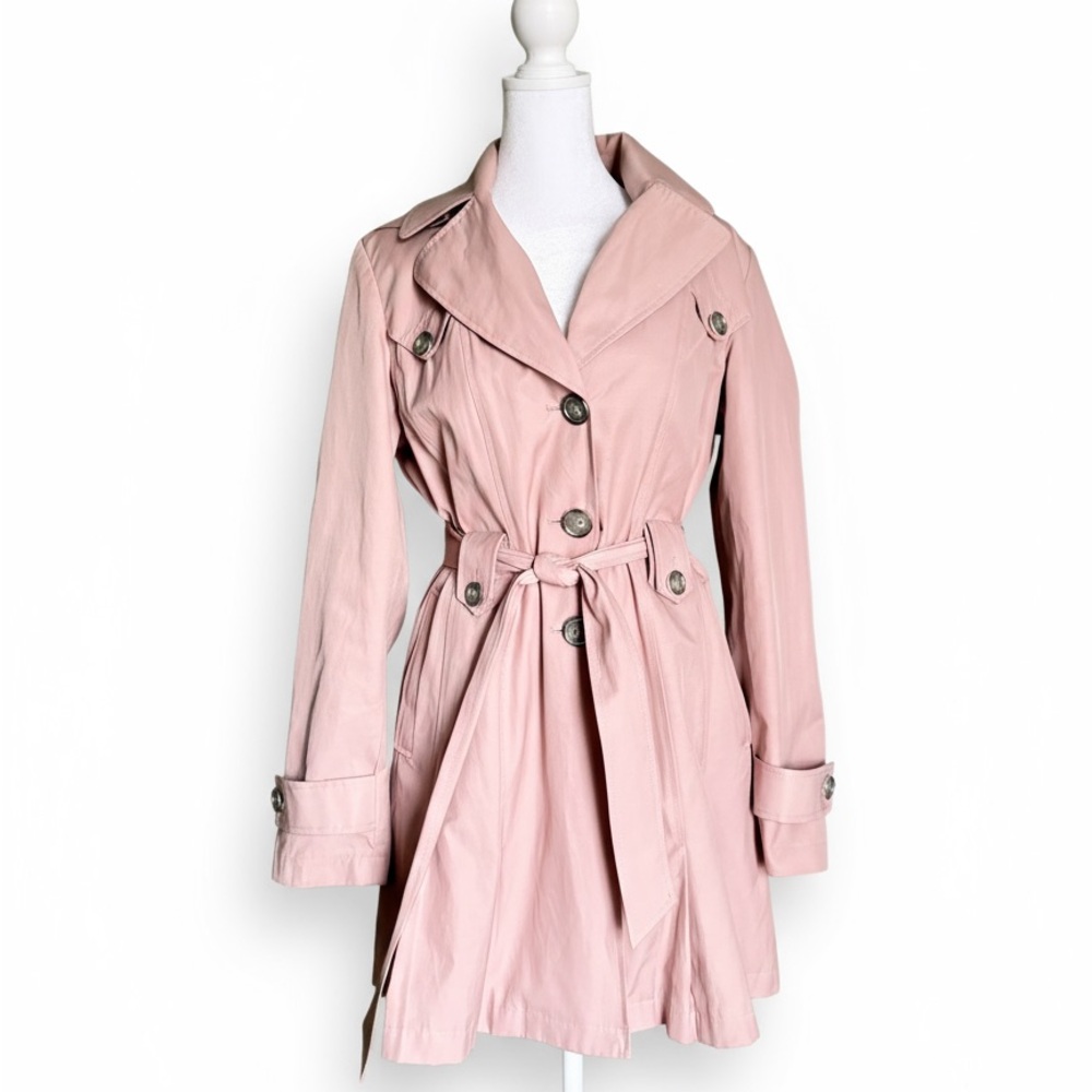 Via Spiga Blush Pink Trench Coat